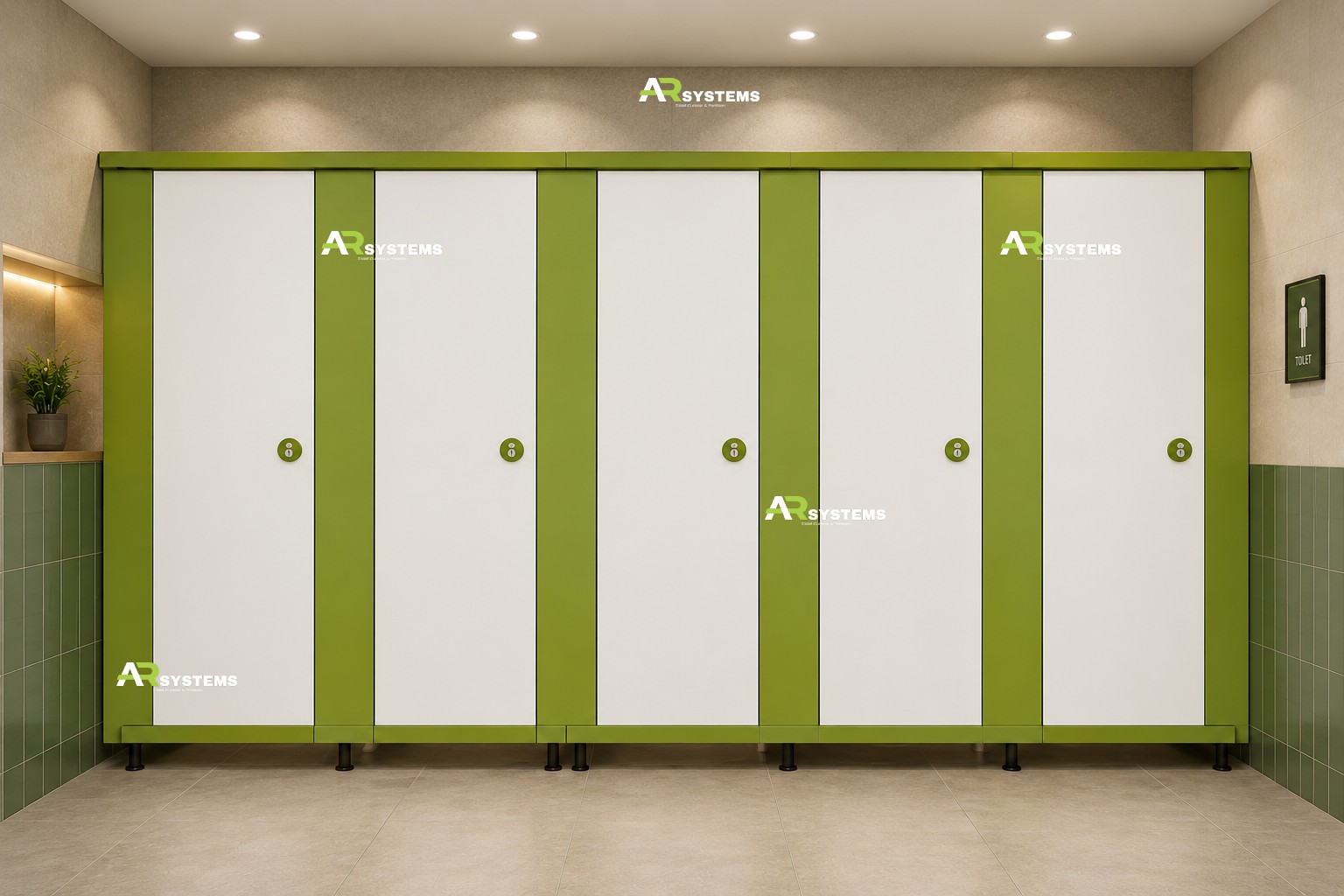 toilet patitions